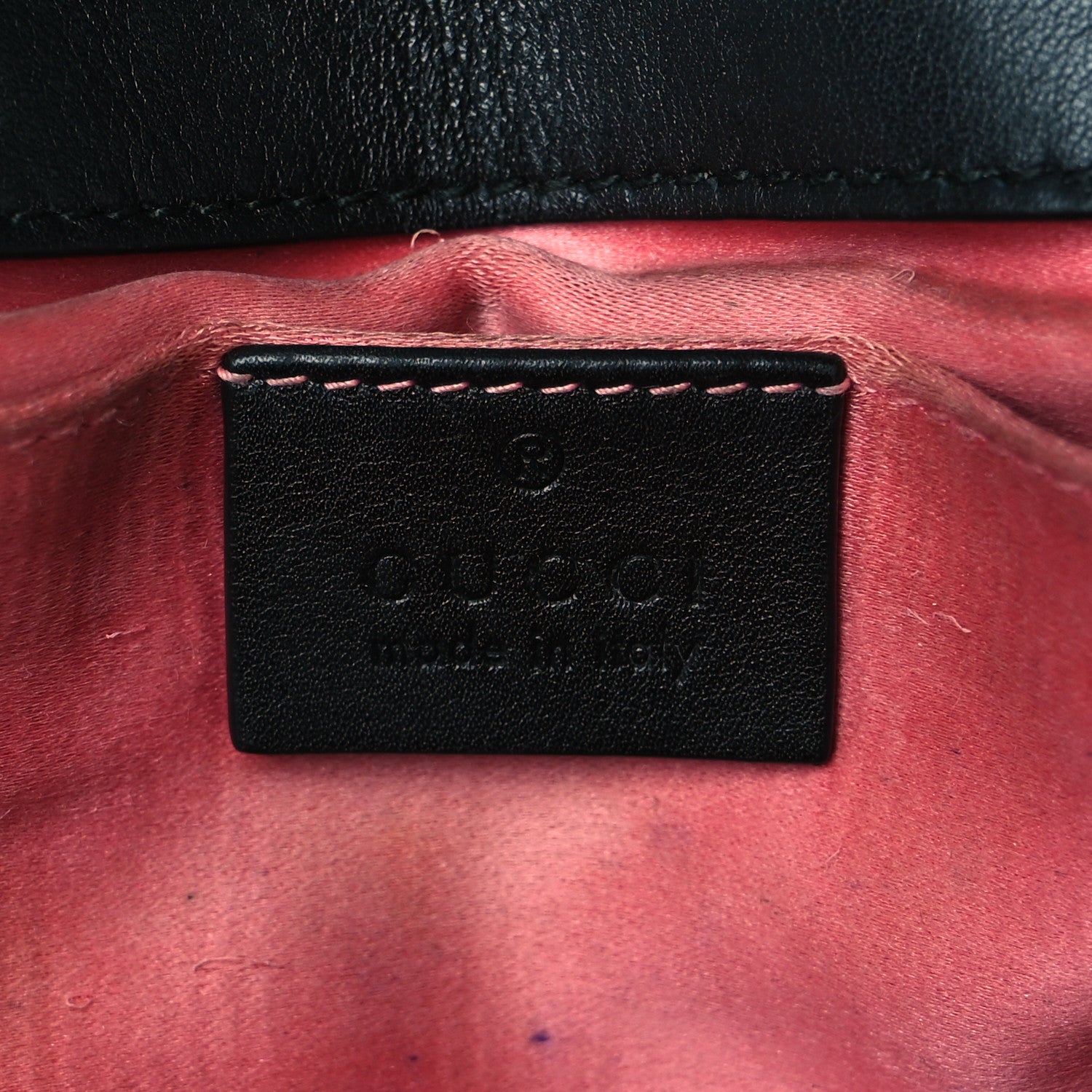 Gucci Velvet Matelasse Mini GG Marmont Shoulder Bag Black 6 of 17