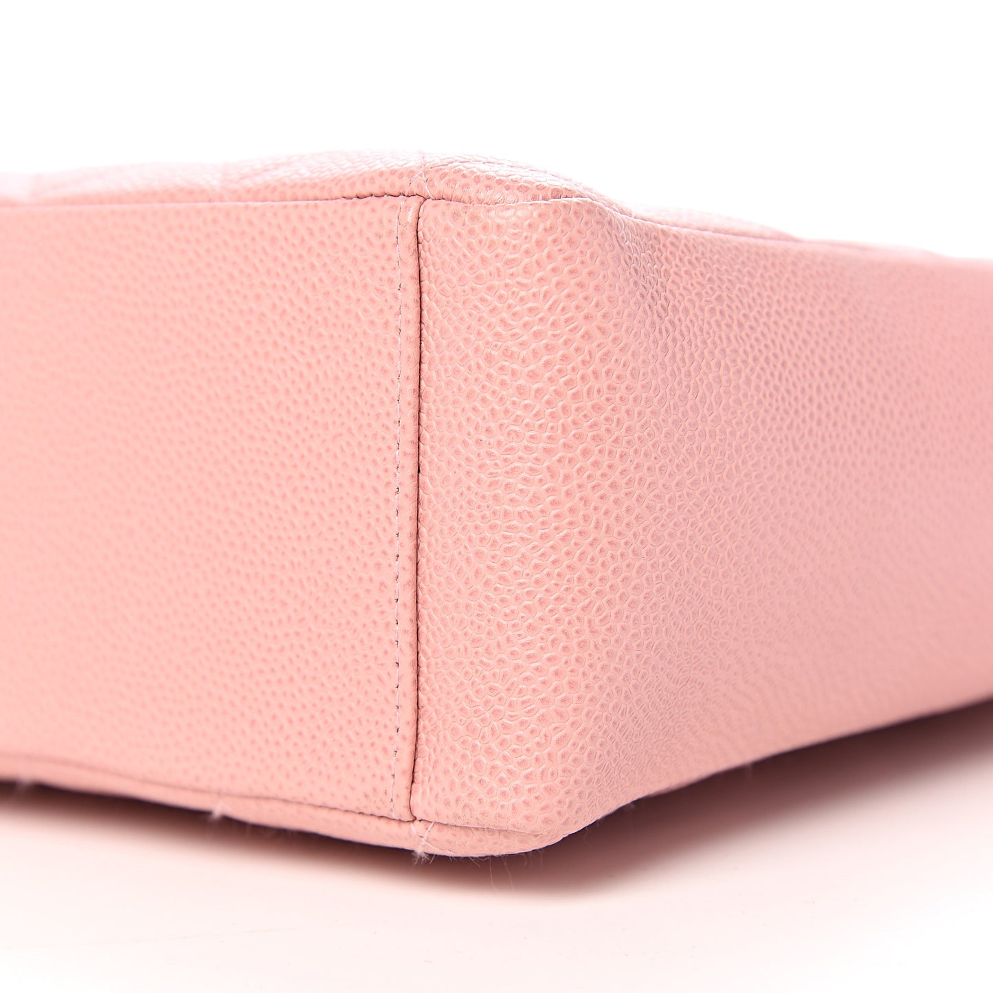 Caviar Quilted Petit Shopping Tote PST Pink