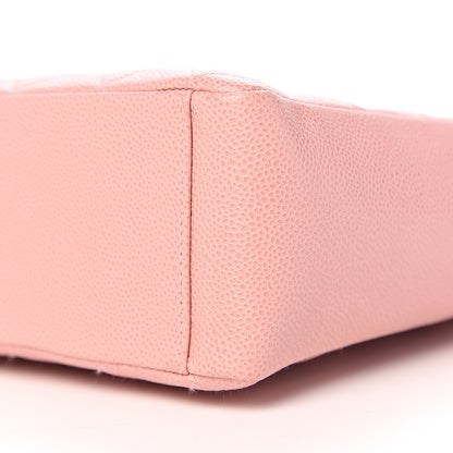 Chanel Caviar Quilted Petit Shopping Tote PST Pink 8 of 9