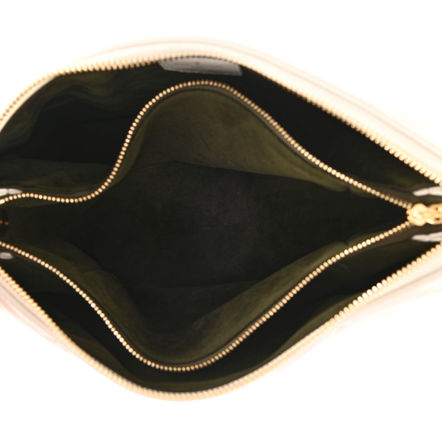 Louis Vuitton Lambskin Embossed Monogram Coussin PM Cream 11 of 17