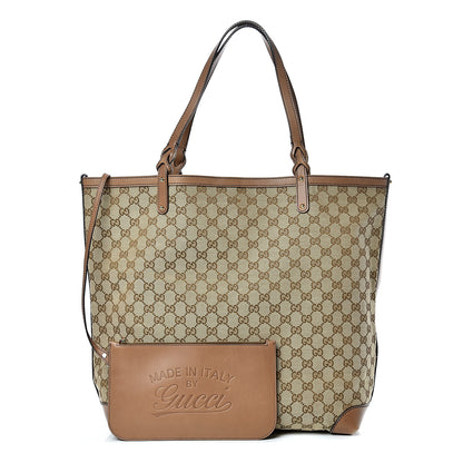 Gucci Monogram Large Craft Tote Light Brown 1 of 16