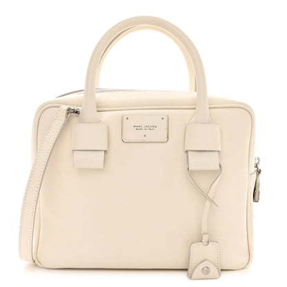Marc Jacobs Calfskin Top Handle Bag White 1 of 12
