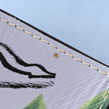 Salvatore Ferragamo Calfskin Floral Print Vara Bow Chain Flap Crossbody Chambray Multicolor 12 of 12