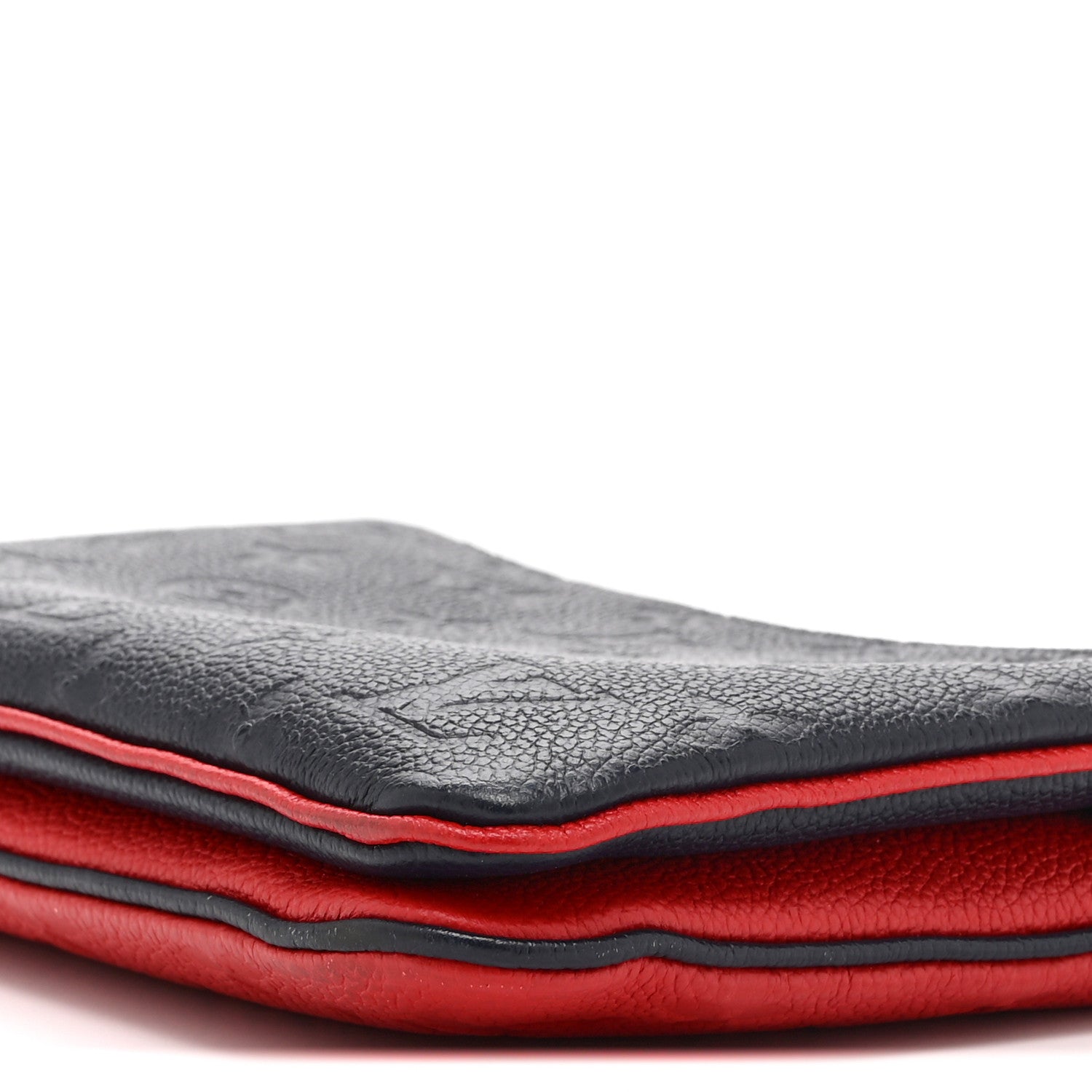Louis Vuitton Empreinte Double Zip Pochette Marine Rouge 10 of 10
