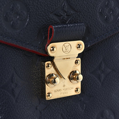 Louis Vuitton Empreinte Pochette Metis Marine Rouge 7 of 12