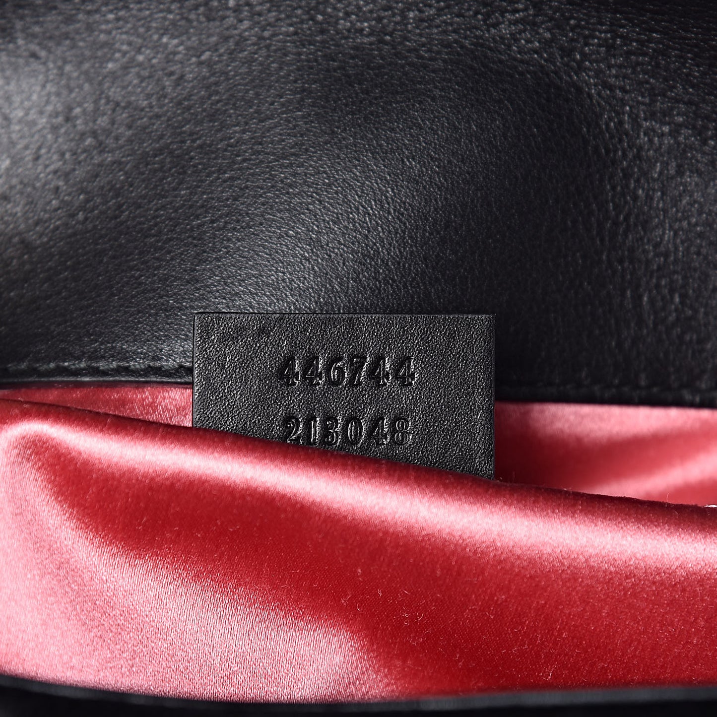 Velvet Matelasse Mini GG Marmont Shoulder Bag Black