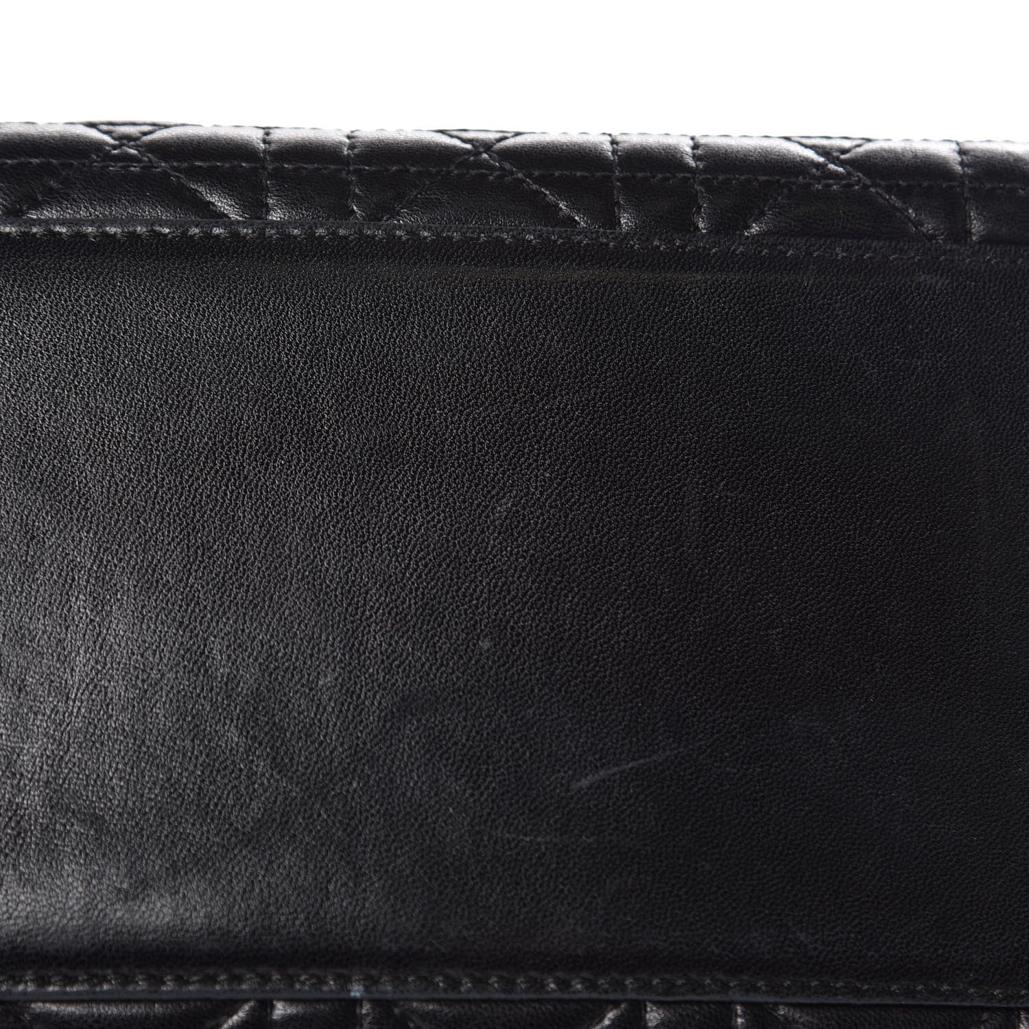 Christian Dior Lambskin Cannage Medium Lady Dior Black 11 of 14