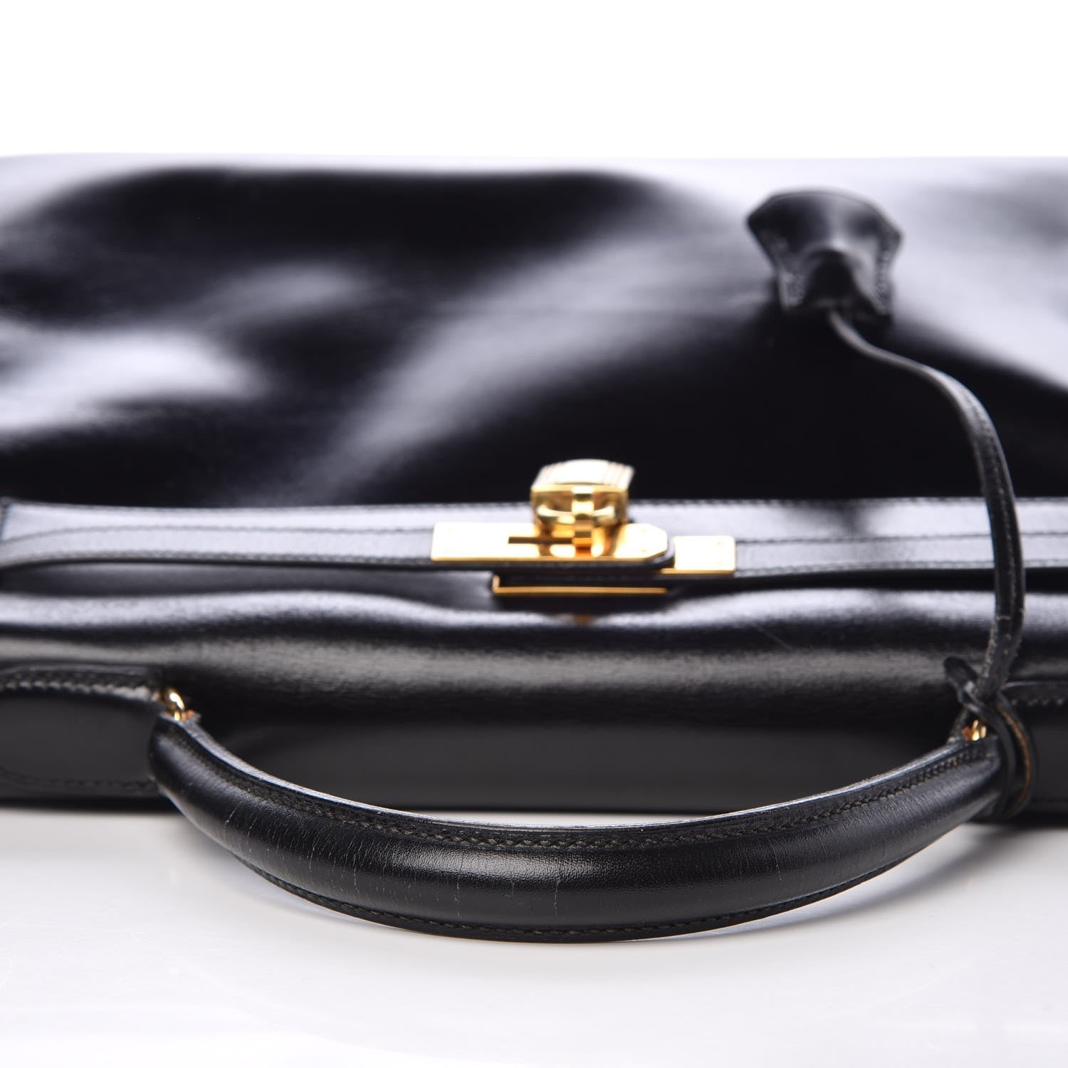 Hermes Box Kelly Retourne 32 Black 26 of 47