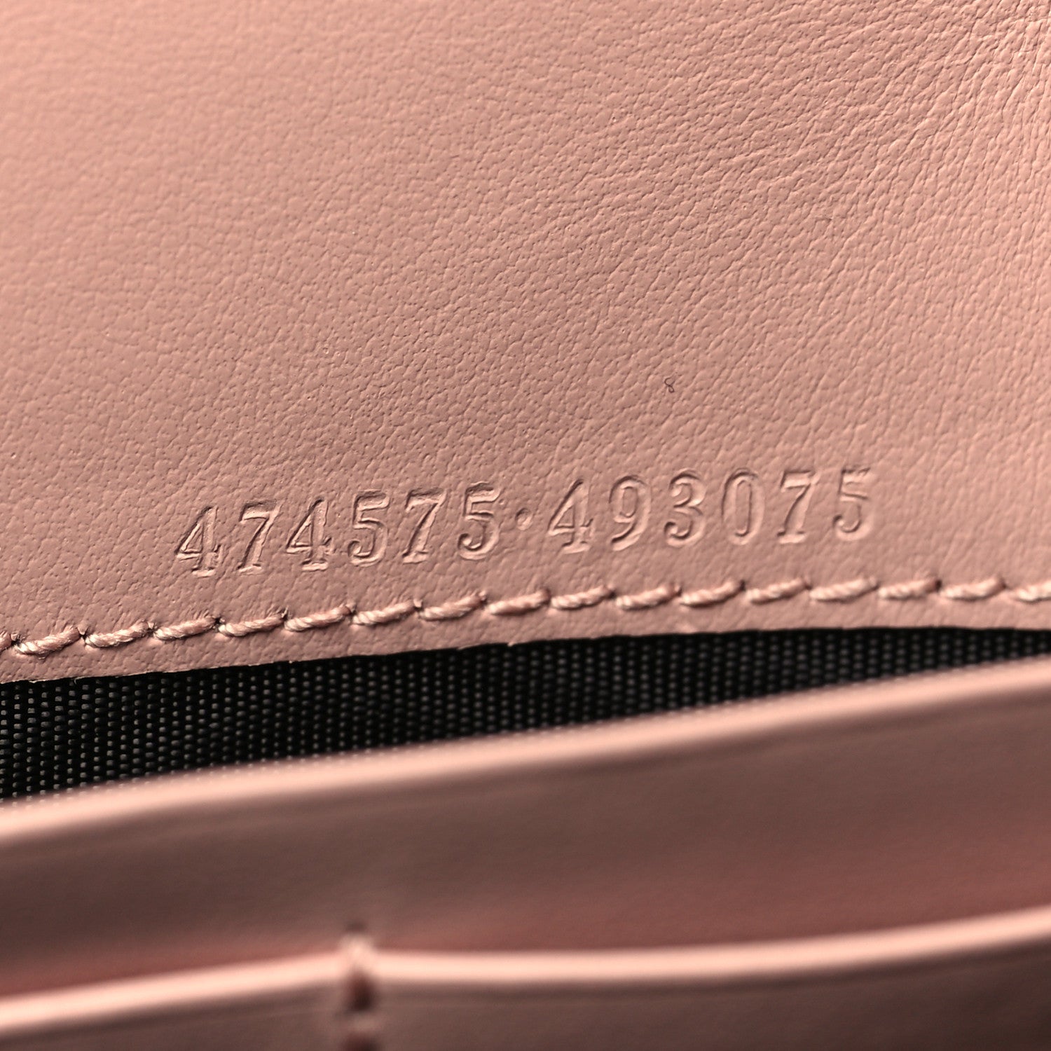 Gucci Calfskin Matelasse GG Marmont Chain Wallet Perfect Pink 9 of 12