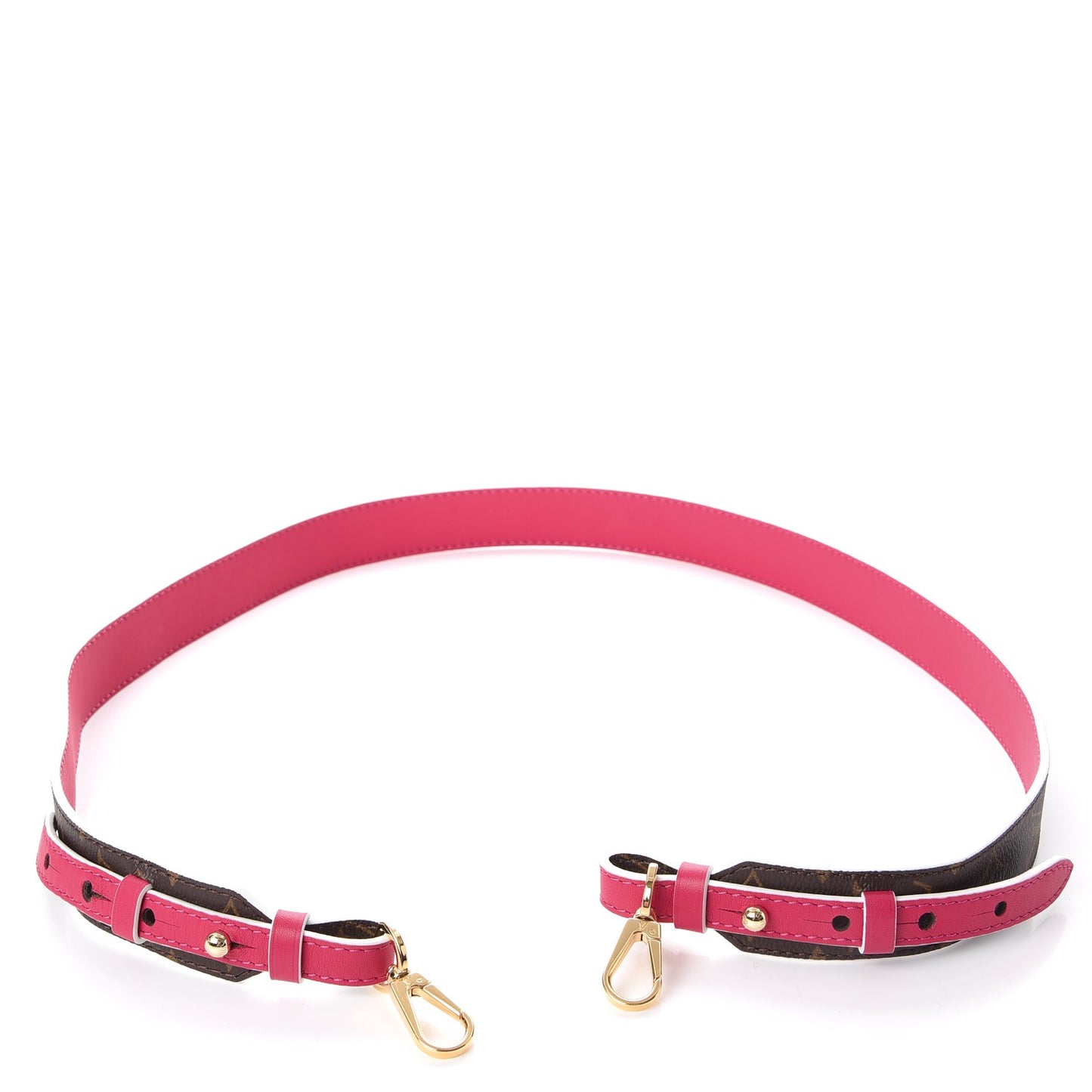 Monogram Bandouliere Shoulder Strap XL Hot Pink