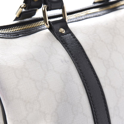 Gucci GG Plus Monogram Medium Joy Boston White Black 11 of 12