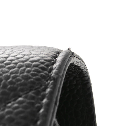 Chanel Caviar Quilted Jumbo Double Flap Black 11 of 12