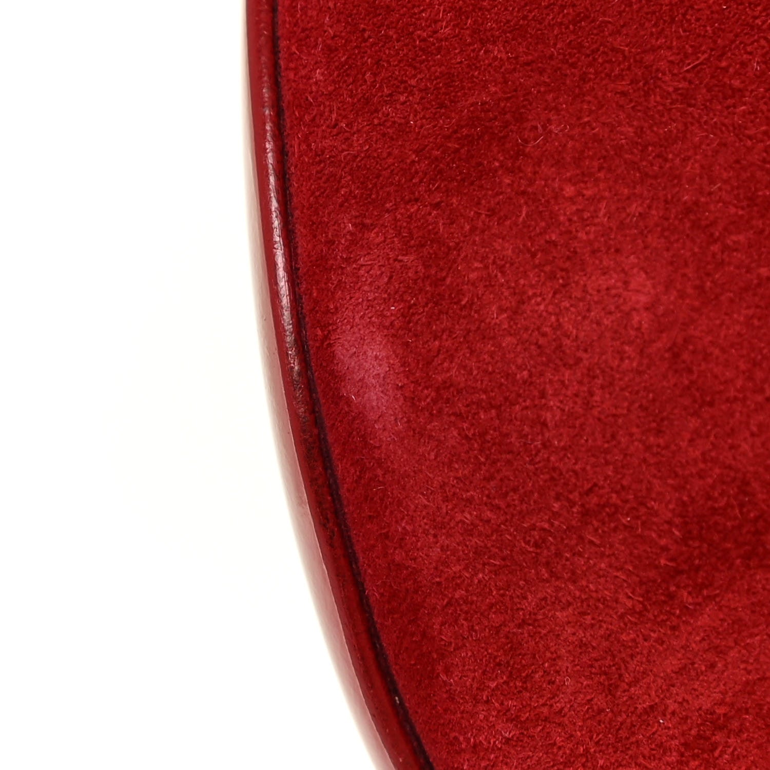 Christian Louboutin Veau Velours Uptown 100 Pumps 36 Carmin 19 of 19