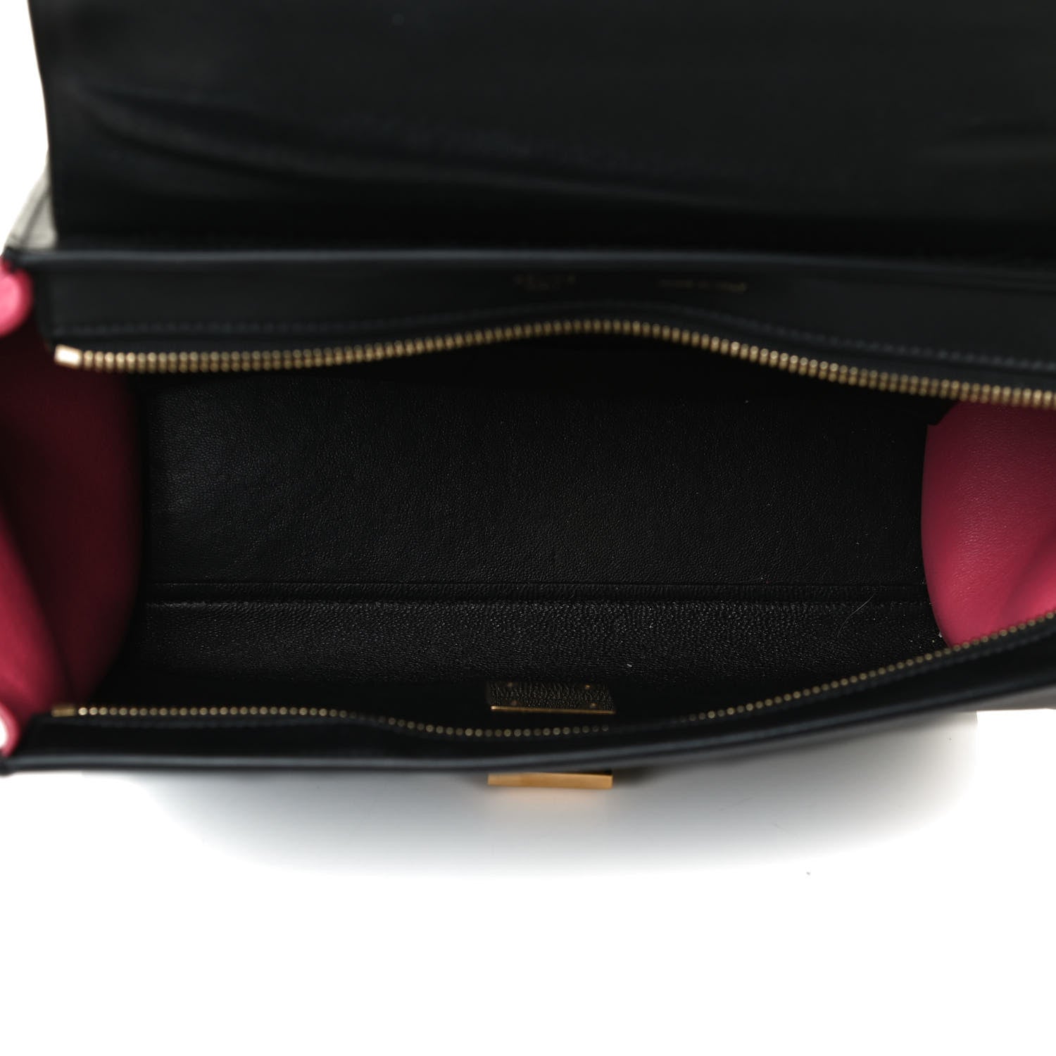Celine Smooth Calfskin Suede Small Tri-Color Trapeze Pink 8 of 17