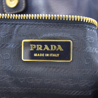 Prada Tessuto Nylon Gaufre Tote Blue 8 of 9
