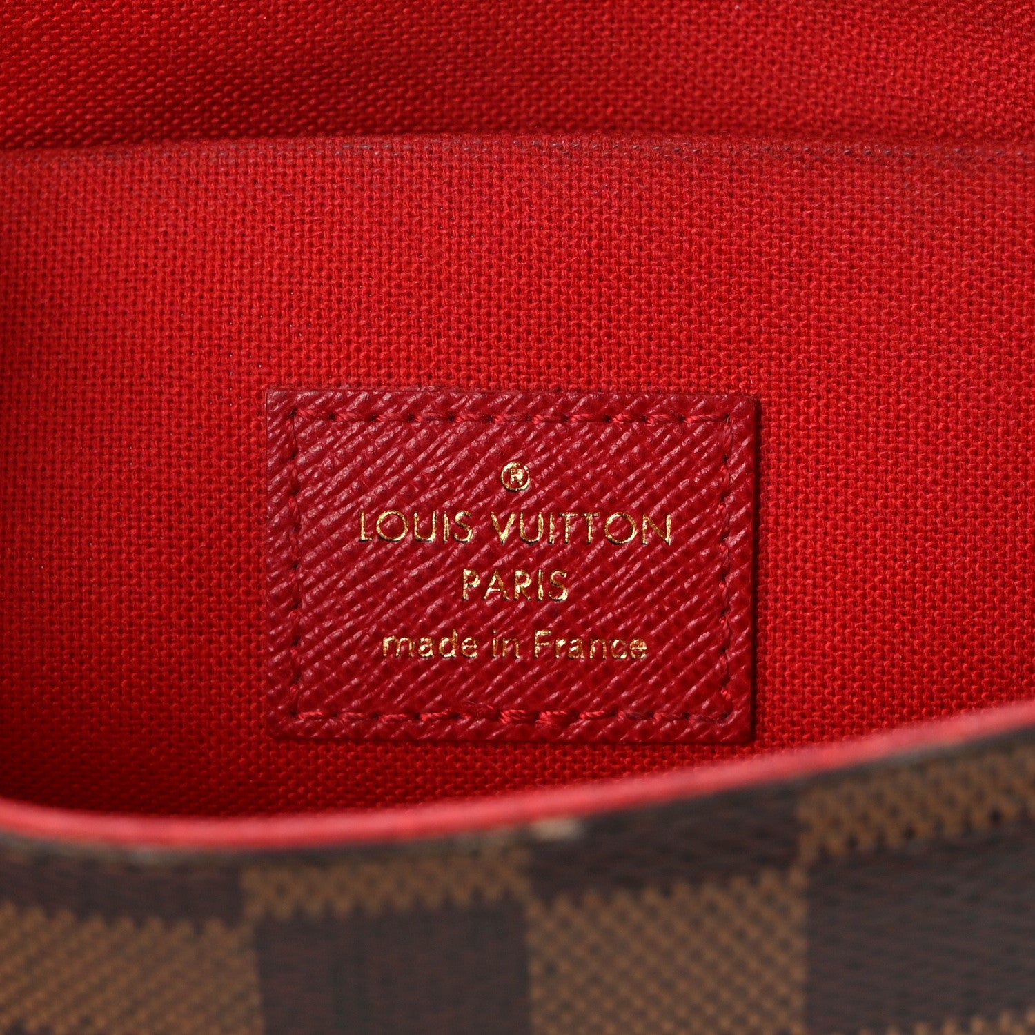 Louis Vuitton Damier Ebene Pochette Felicie Chain Wallet 7 of 18