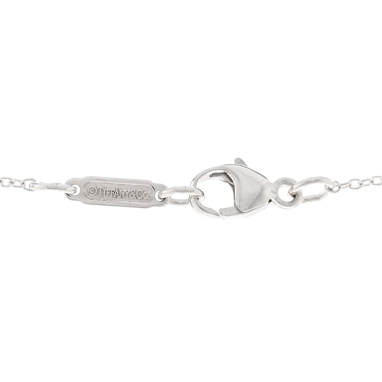 Tiffany Sterling Silver Heart Pendant Necklace 4 of 4