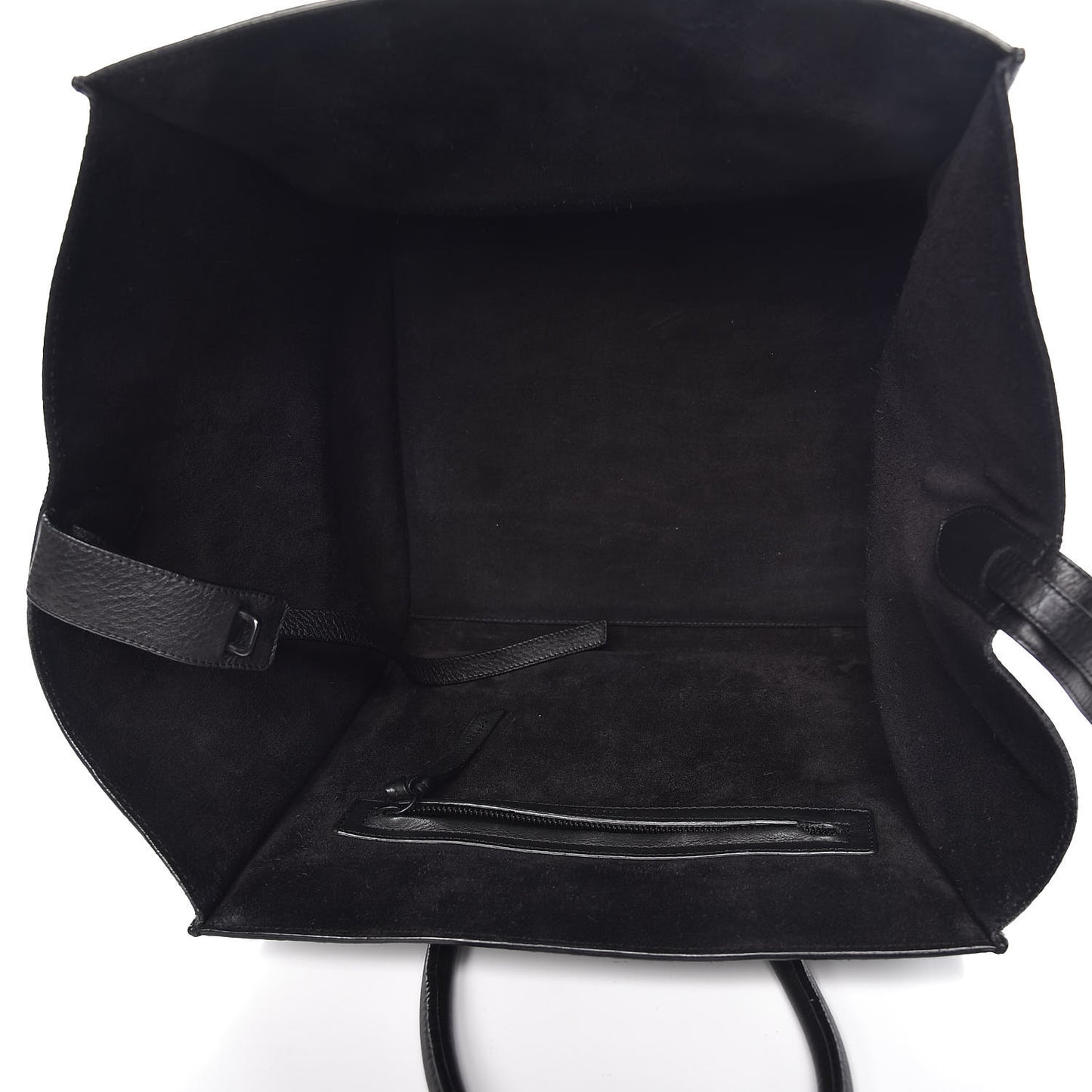 Supple Calfskin Medium Phantom Luggage Black
