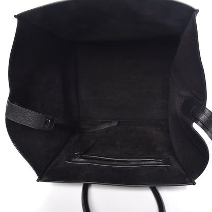 Celine Supple Calfskin Medium Phantom Luggage Black 5 of 8