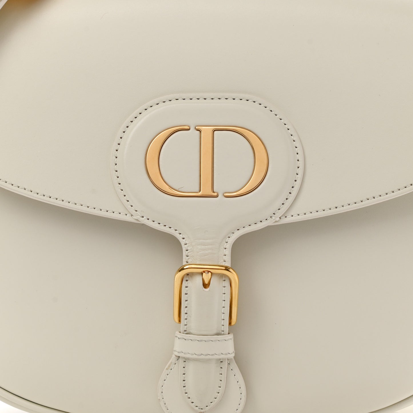 Box Calfskin Bobby Flap Latte