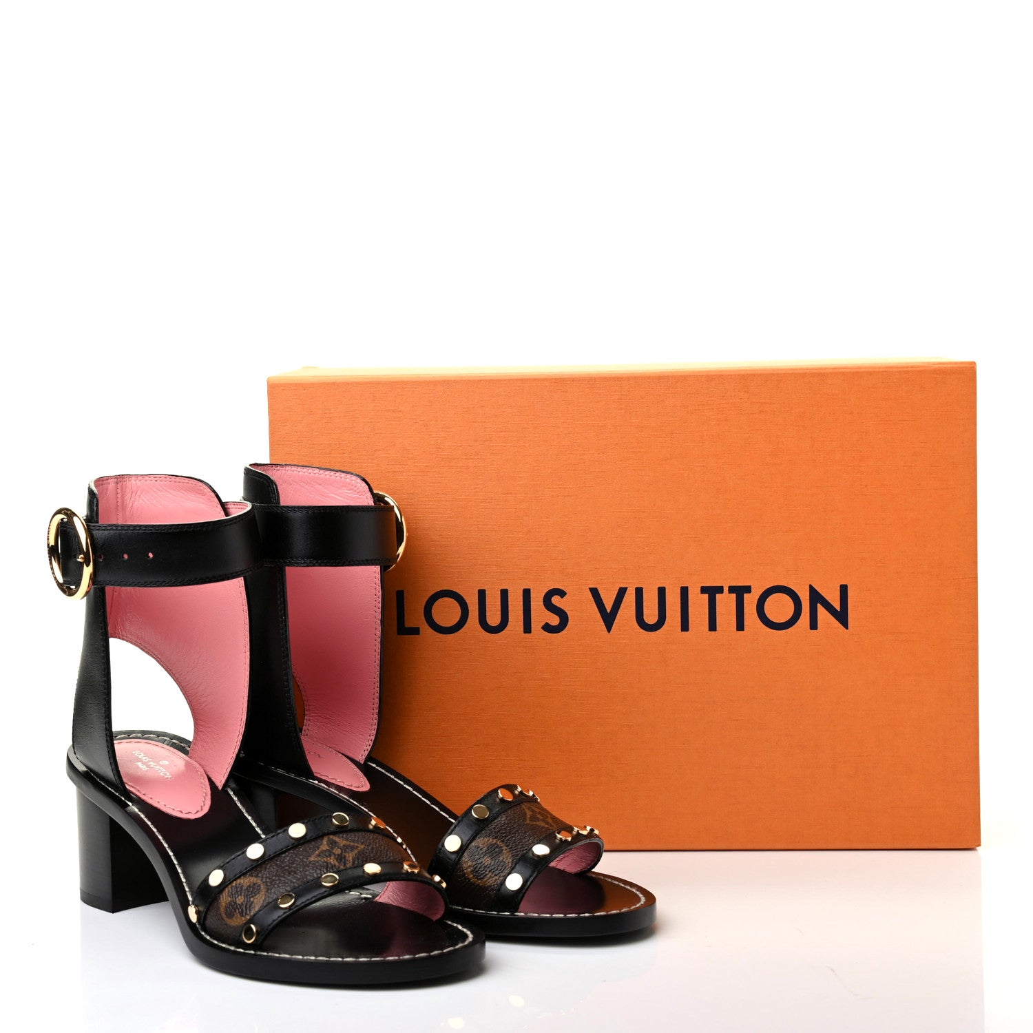 Louis Vuitton Passenger Sandals 36.5 Black 11 of 11