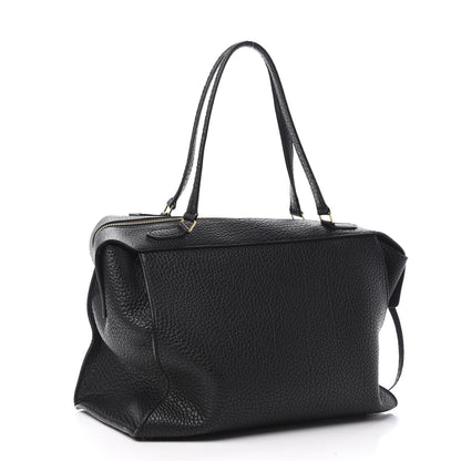 Celine Bullhide Calfskin Medium Ring Bag Black 3 of 11