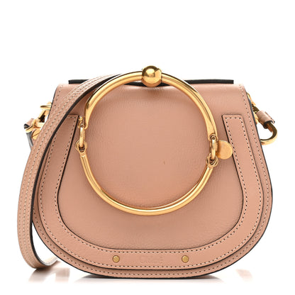 Chloe Calfskin Suede Small Nile Bracelet Bag Biscotti Beige 1 of 13