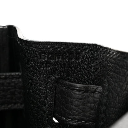 Hermes Togo Kelly Retourne 28 Black 7 of 11