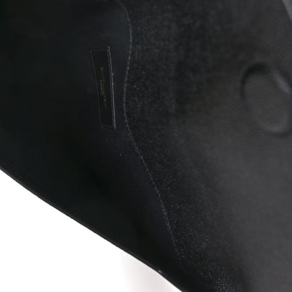 Saint Laurent Grain De Poudre Uptown Pouch Black 5 of 8