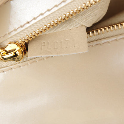 Louis Vuitton Patent Sobe Clutch Blanc Corail 6 of 8
