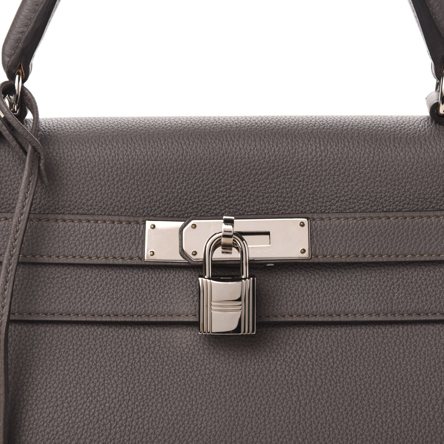 Hermes Togo Kelly Retourne 32 Etain 11 of 12