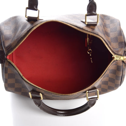 Louis Vuitton Damier Ebene Speedy 30 7 of 20