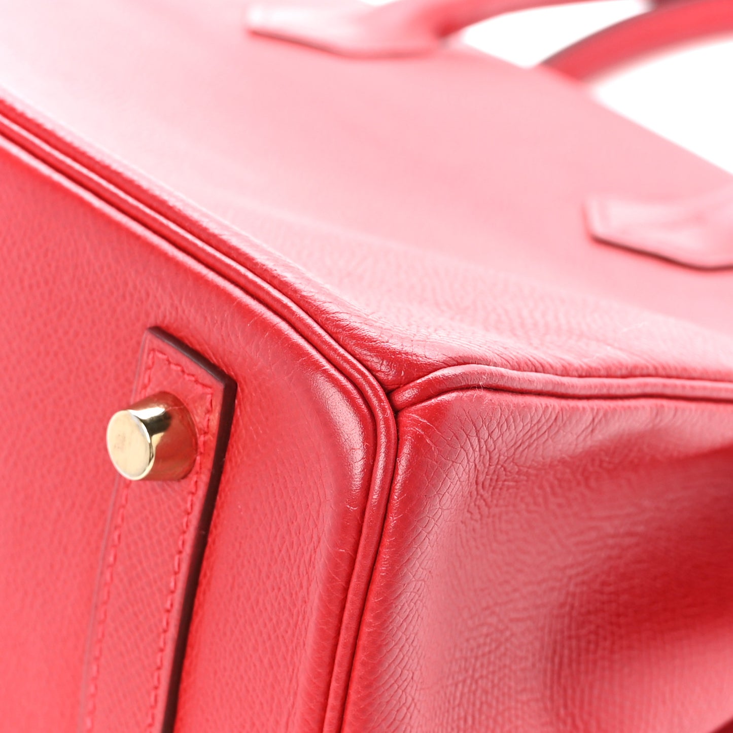 Epsom Birkin 30 Rouge Casaque