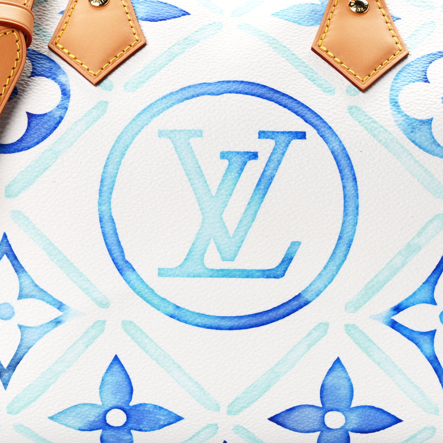 Monogram Tiles By The Pool Speedy Bandouliere 25 Lagoon Blue