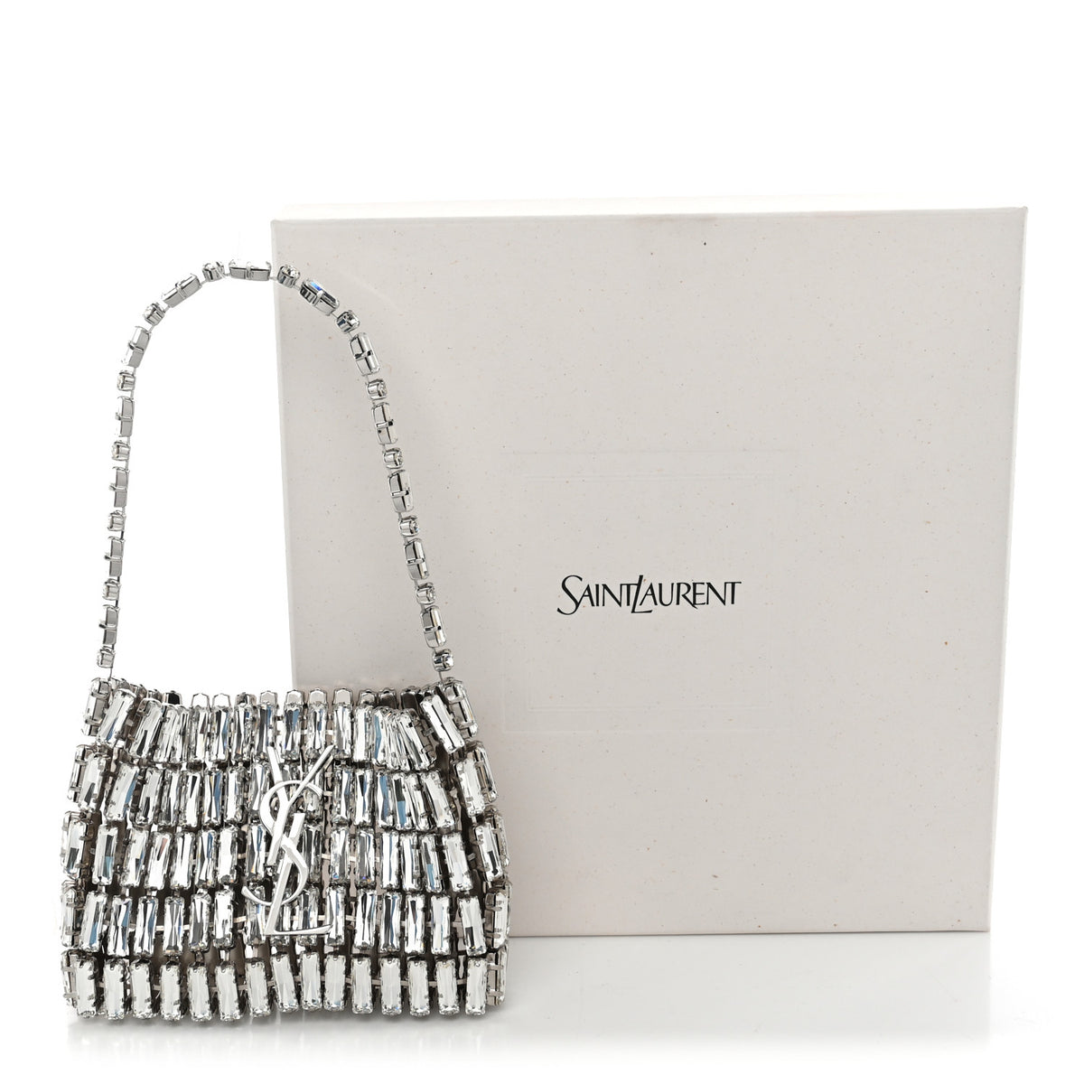 Crystal Micro Evening Bag Mirror