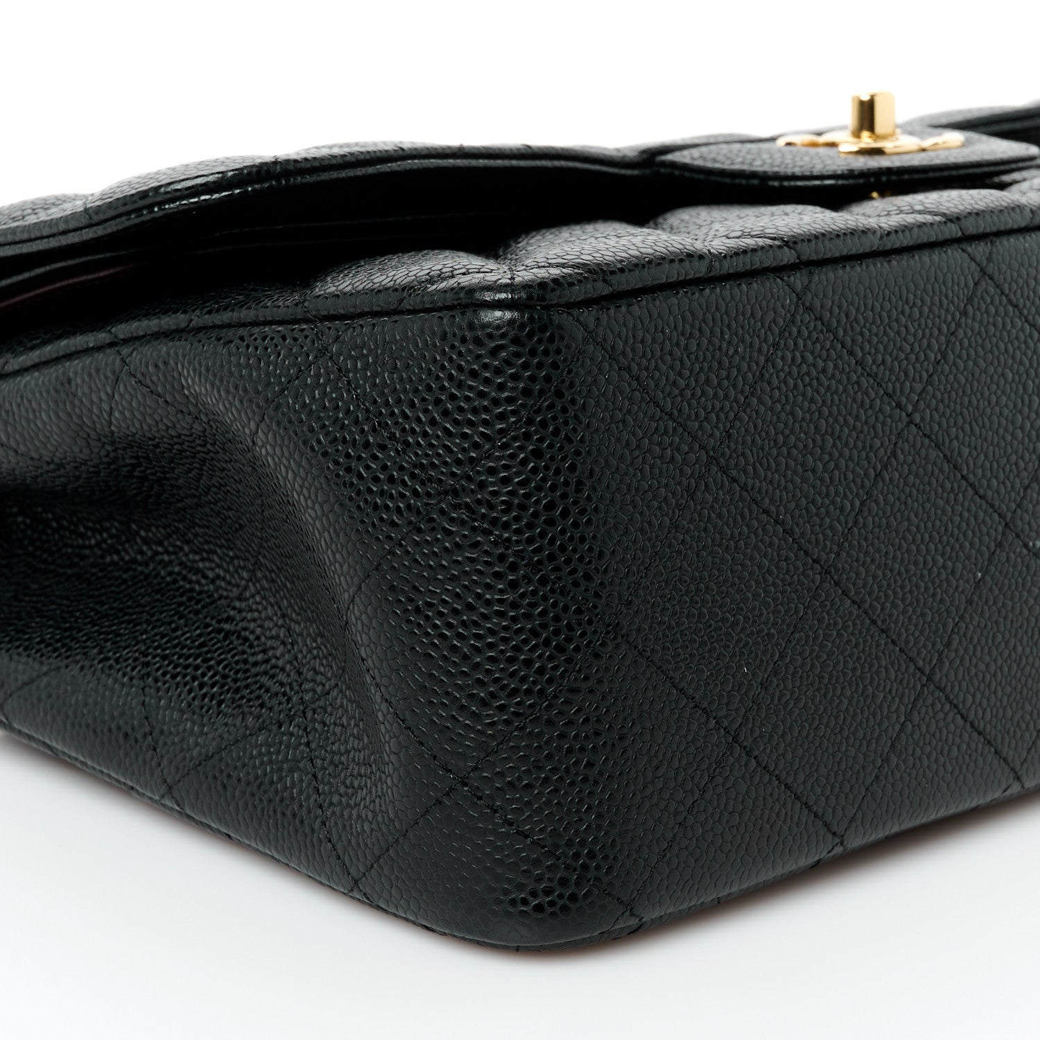 Chanel Caviar Quilted Jumbo Double Flap Black 5 of 6
