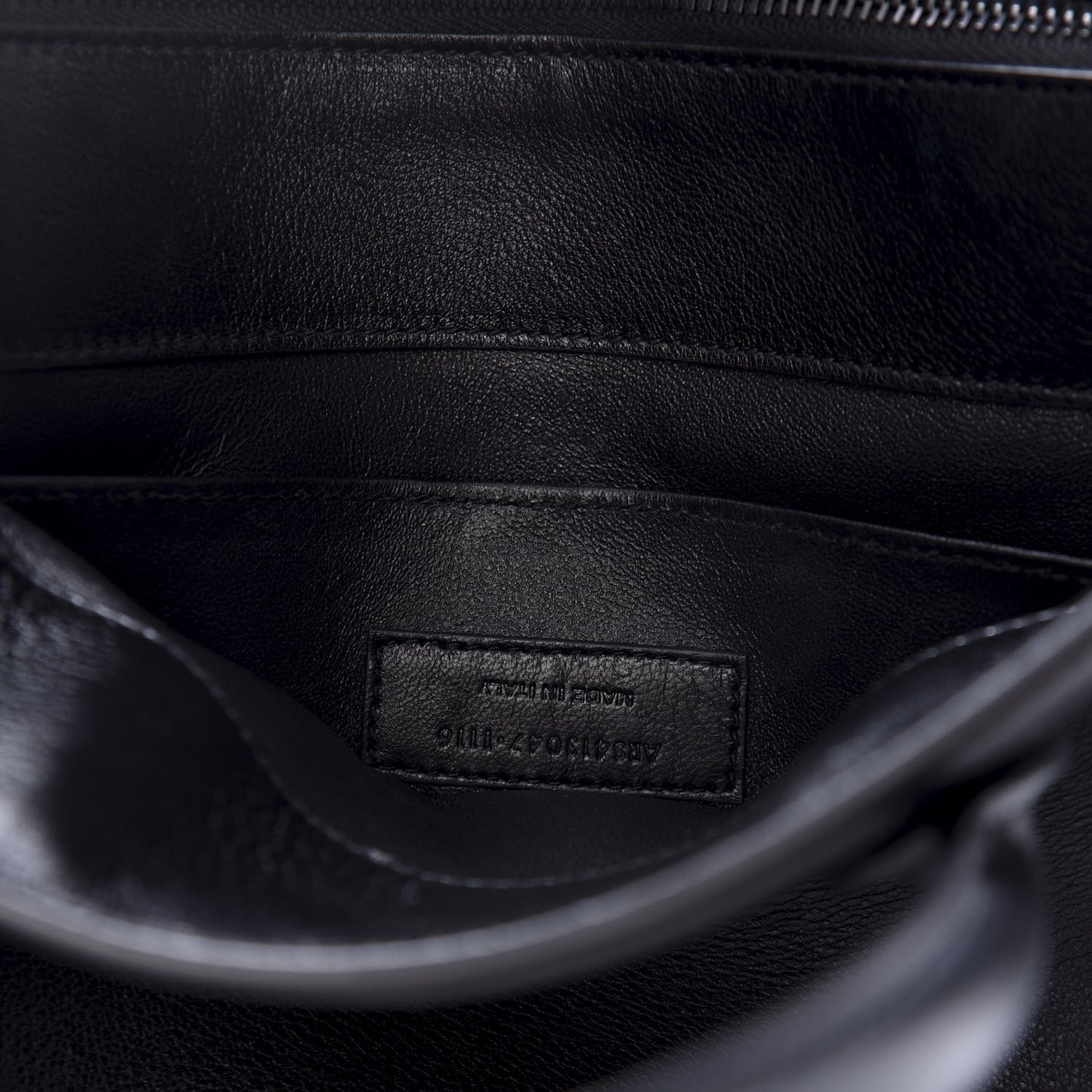 Calfskin Love Patchwork Baby Sac De Jour Black
