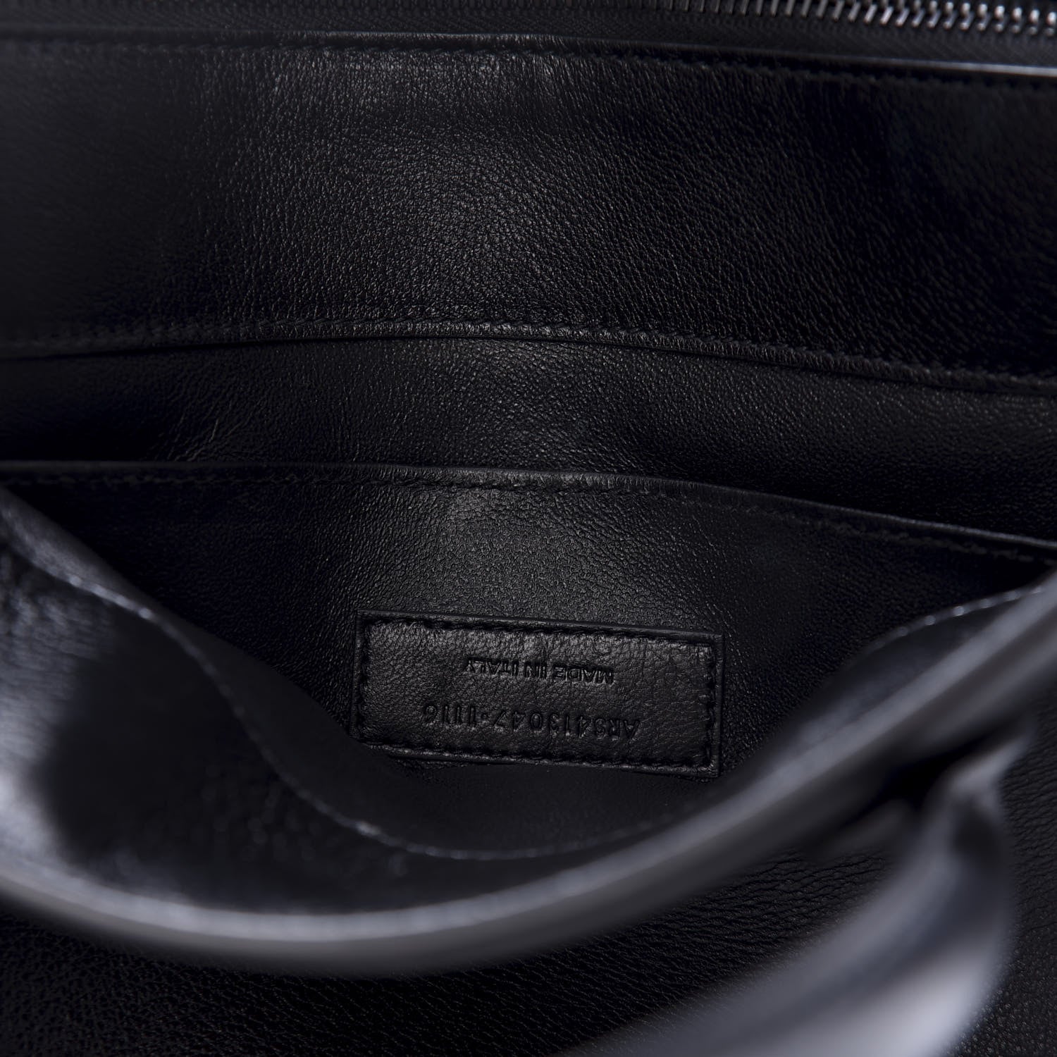 Saint Laurent Calfskin Love Patchwork Baby Sac De Jour Black 8 of 12