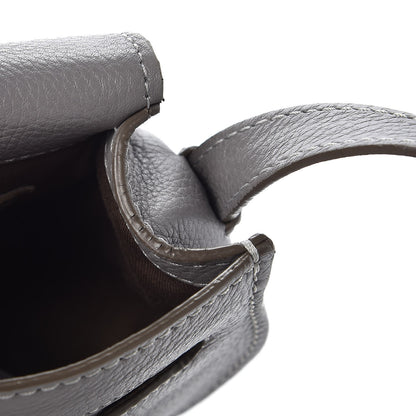 Chloe Calfskin Mini Marcie Round Crossbody Bag Cashmere Grey 10 of 11