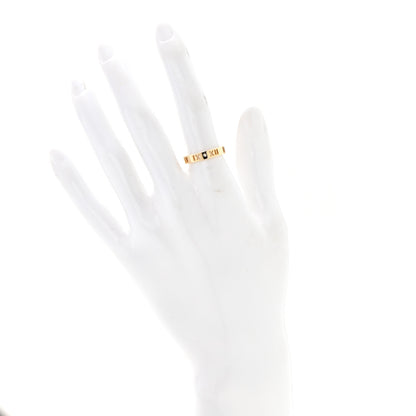 Tiffany 18K Yellow Gold Diamond Atlas Pierced Ring 50 5.5 2 of 4
