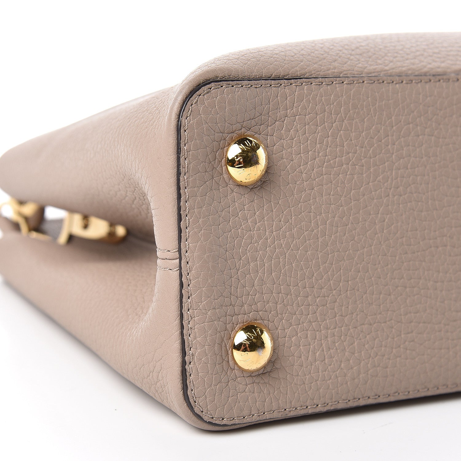 Louis Vuitton Taurillon Capucines PM Galet 8 of 11