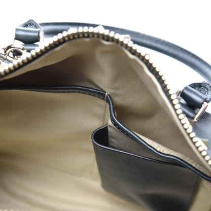 Valentino Garavani Vitello Rockstud Bowling Bag Deep Green 4 of 11