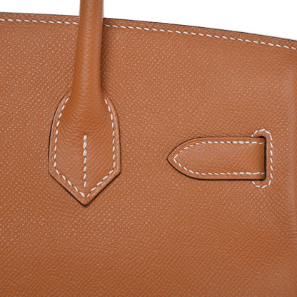 Hermes Epsom Birkin 30 Toffee 37 of 39