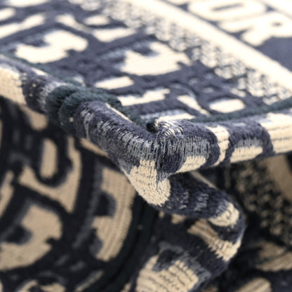 Christian Dior Oblique Mini Book Tote Blue Multicolor 11 of 13