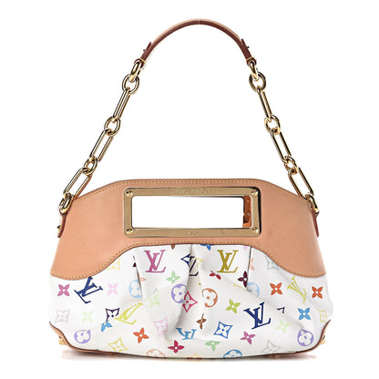 Louis Vuitton Monogram Multicolor Judy PM White 1 of 9
