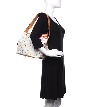 Louis Vuitton Monogram Multicolor Petit Noe White 2 of 13