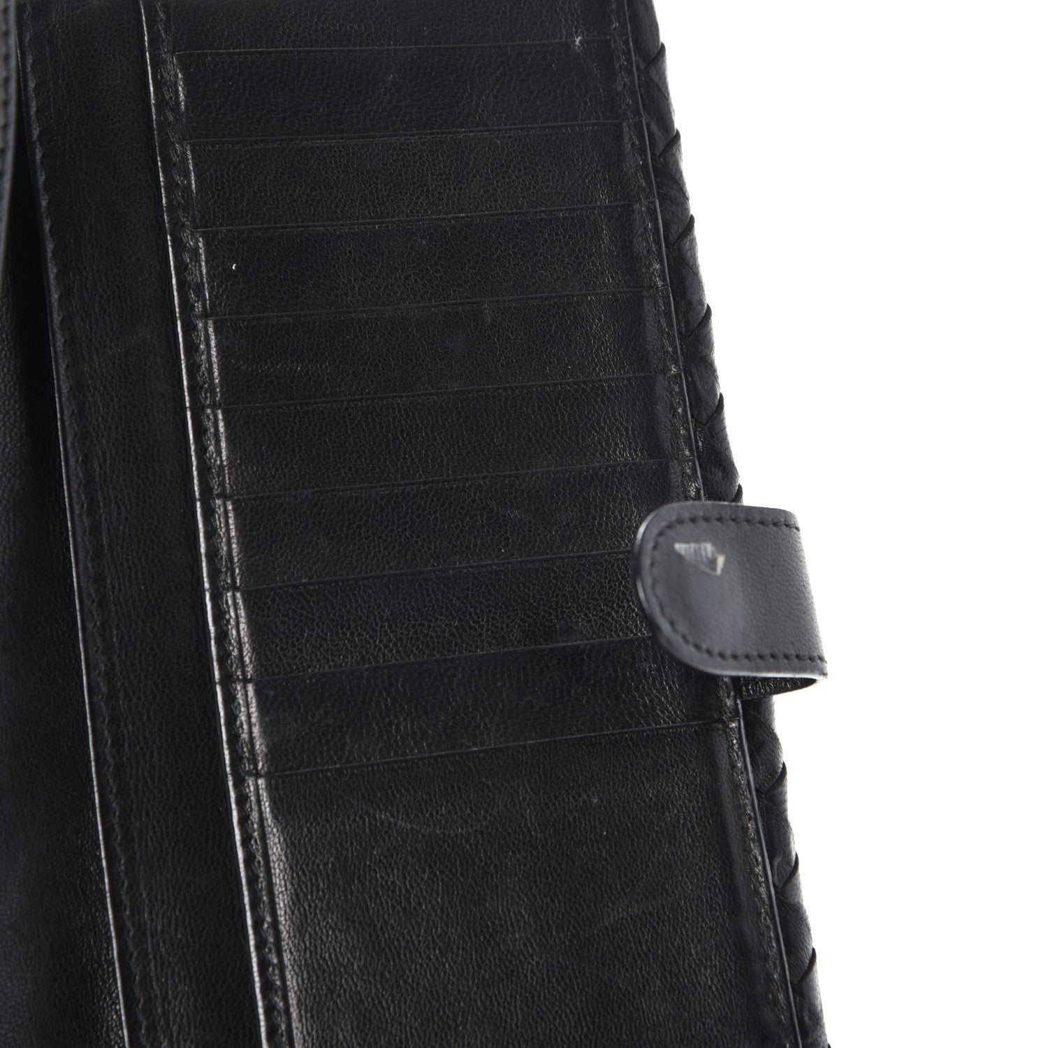 Bottega Veneta Nappa Intrecciato Embossed Continental Wallet Nero Black 11 of 12