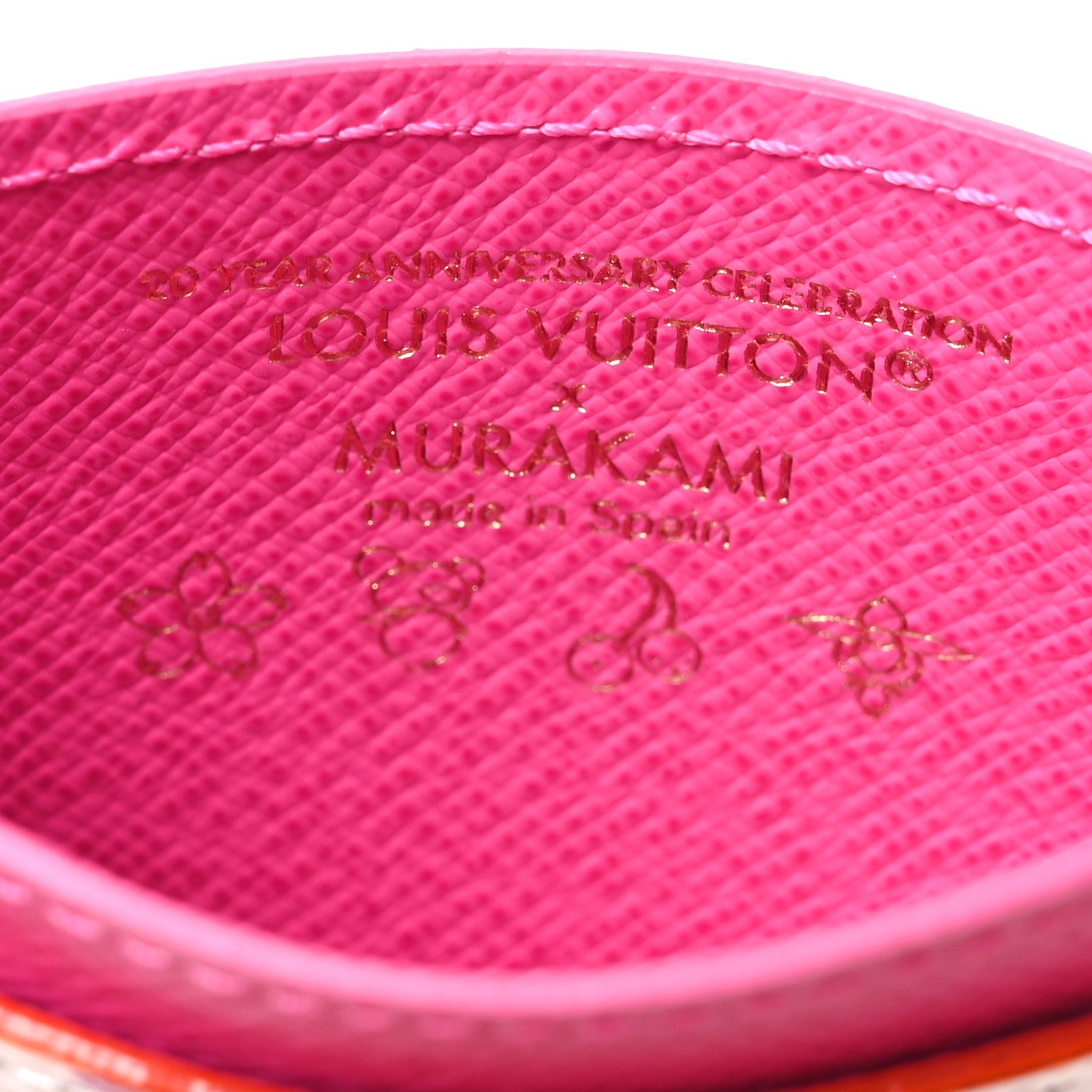 Louis Vuitton LV X TM Monogram Multicolor Card Holder Kawaii Pink 6 of 7