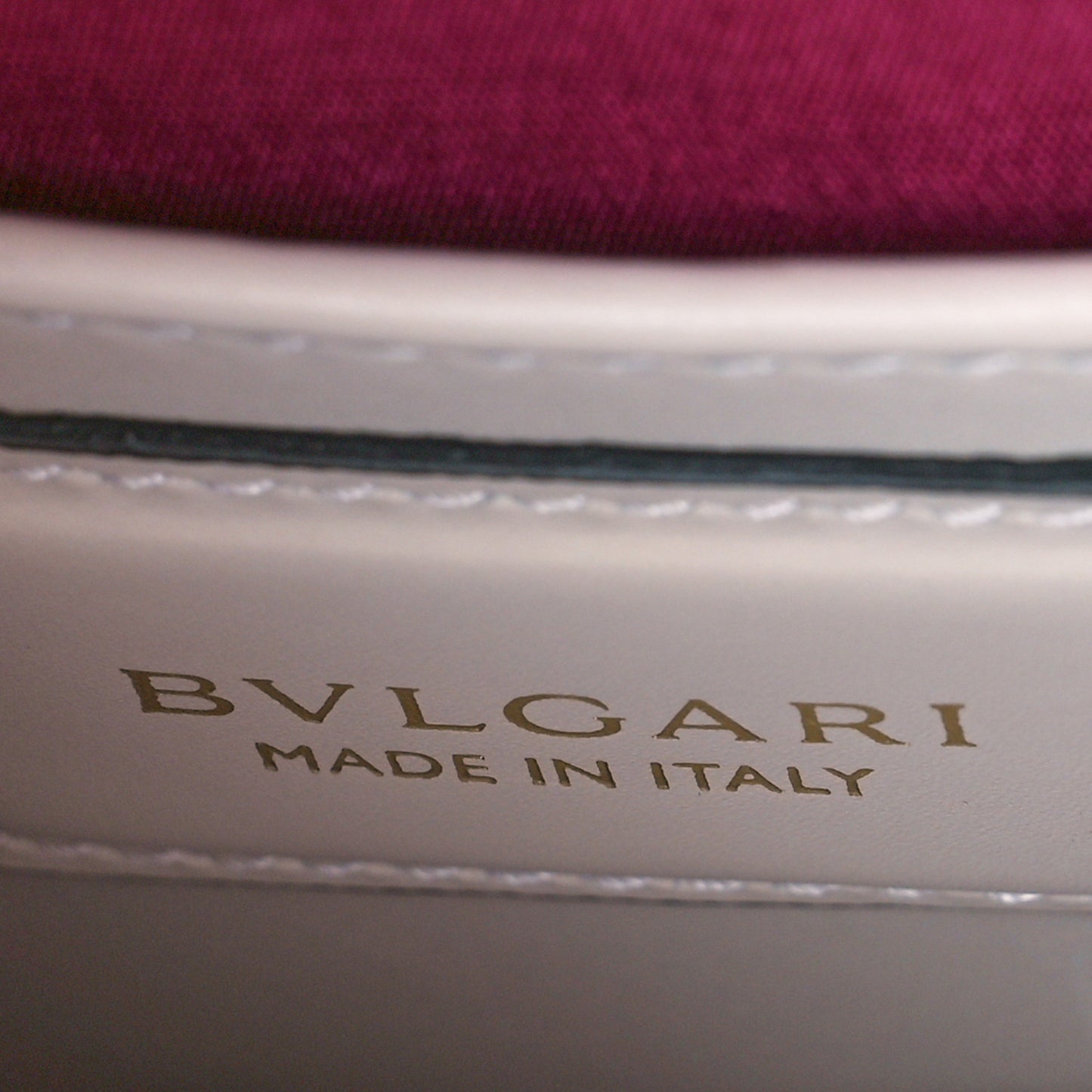 Calfskin Serpenti Forever Top Handle White