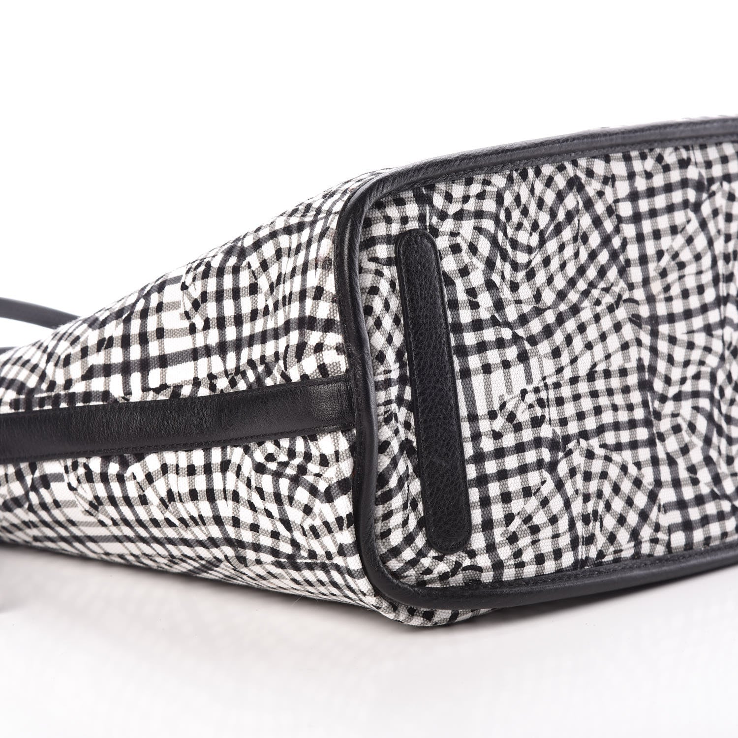 MCM Visetos Medium Liz Reversible Shopper Tote Black 12 of 13
